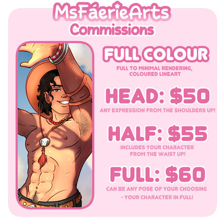 Full Colour Commissions